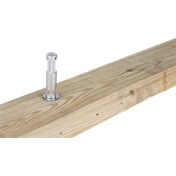 KUPO KS-286 5/8" 16MM BABY PIN WITH WOOD SCREW