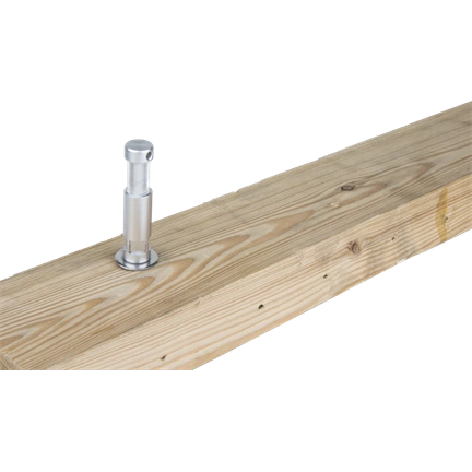 KUPO KS-286 5/8" 16MM BABY PIN WITH WOOD SCREW