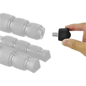 KUPO KS-360 UNIVERSAL RUBBER FEET PAD W/ 3/8"-16X13MM THREAD (SET OF 3)