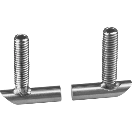 KUPO KS-370 ROUND BODY STARTER WITH 3/8"-16 MALE THREAD ( SET OF 2)