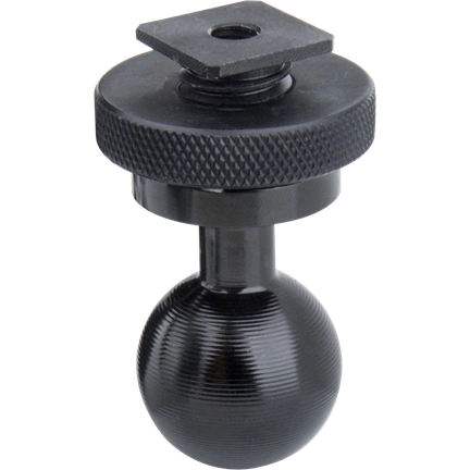 KUPO KS-407 SUPER KNUCKLE BALL WITH COLD SHOE ADAPTER