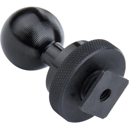 KUPO KS-407 SUPER KNUCKLE BALL WITH COLD SHOE ADAPTER