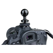 KUPO KS-407 SUPER KNUCKLE BALL WITH COLD SHOE ADAPTER