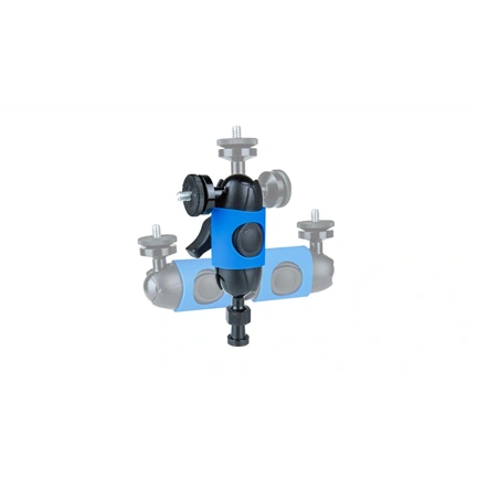 KUPO KS-472  SUPER KNUCKLE BALL WITH BABY RECEIVER AND 1/4"