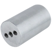 KUPO KS-508 1-7/8" (O.D.) 48MM X 3"(80MM) LONG ALUMINUM TUBE W/ DOUBLE