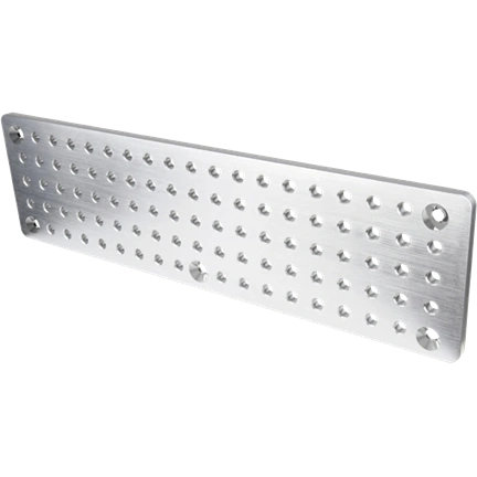 KUPO KS-5520 5.5"X 20" RECTANGLE CHEESEPLATE (ALUMINUM)