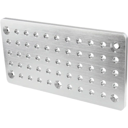 KUPO KS-6011 6"X 11" RECTANGLE CHEESEPLATE (ALUMINUM)