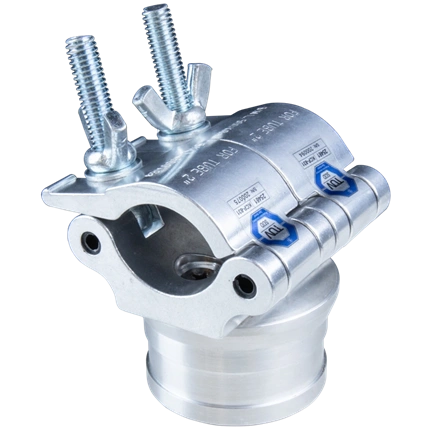 KUPO KS-666 PADDLE MOUNT: EURO APAPTER FOR 2" COPUPLER TUBE