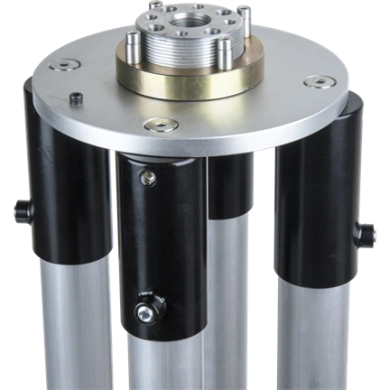 KUPO KS-687 MITCHELL TO MITCHELL RISER WITH PIPE CLAMP ADAPTER