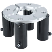 KUPO KS-687 MITCHELL TO MITCHELL RISER WITH PIPE CLAMP ADAPTER