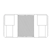 KUPO KS-689 MITCHEL THREADED COLLAR W/ COUNTER SUNK HOLE