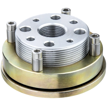 KUPO KS-693 COMPLETE MITCHELL THREADED &  CASTLE NUT