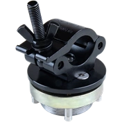 KUPO KS-696 MITCHELL MOUNT WITH 2" COUPLER COLLAR CASTLE & NUT