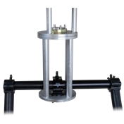 KUPO KS-696 MITCHELL MOUNT WITH 2" COUPLER COLLAR CASTLE & NUT