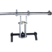 KUPO KS-696 MITCHELL MOUNT WITH 2" COUPLER COLLAR CASTLE & NUT