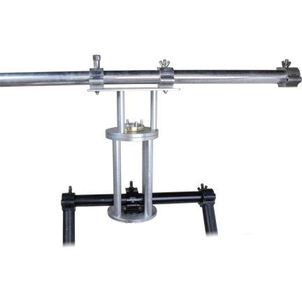 KUPO KS-696 MITCHELL MOUNT WITH 2" COUPLER COLLAR CASTLE & NUT