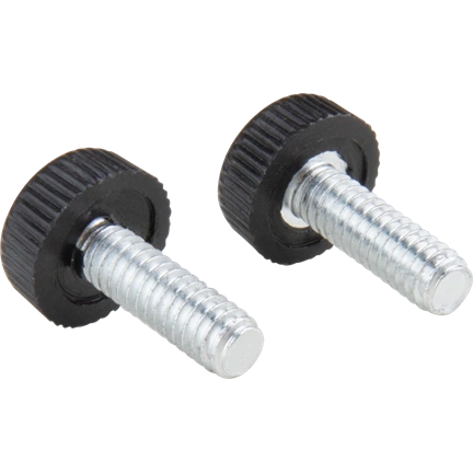 KUPO KS-900 PLASTIC HEAD THUMB SCREW 1/4-20"X3/4"(19.05MM) SET OF 2