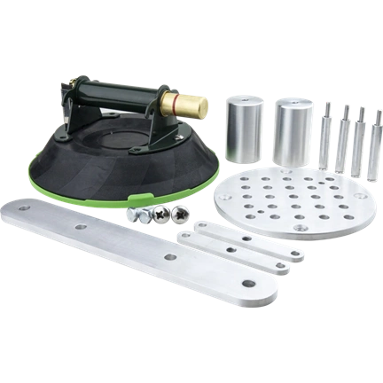 KUPO KSC-106 *10" VACUUM SUCTION CUP WITH CHEESE PLATE & 1-1/2" STARTER