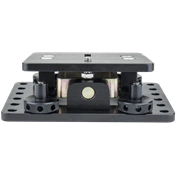 KUPO KSC-150 MINI 4 WAY LEVELING CAM MOUNT W/ 3/8" SLOT-BLK