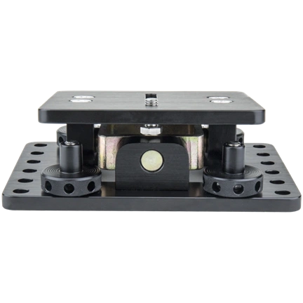 KUPO KSC-150 MINI 4 WAY LEVELING CAM MOUNT W/ 3/8" SLOT-BLK