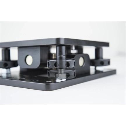 KUPO KSC-150 MINI 4 WAY LEVELING CAM MOUNT W/ 3/8" SLOT-BLK