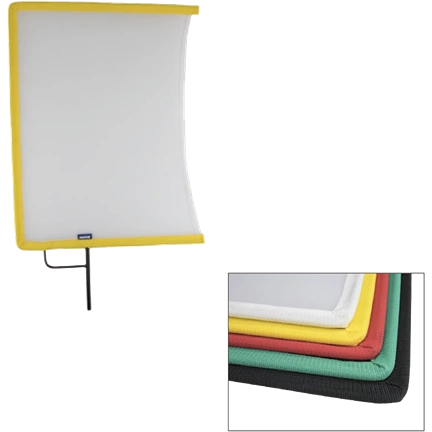 KUPO KT-2436OW 24"X 36" OPEN END FLAG FRAME - WHITE ARTIFICIAL SILK