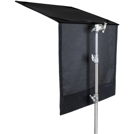 KUPO KT-3636TF 36"X36" TOP HINGE FLOOPY FULL FRAME BLACK