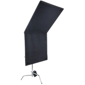 KUPO KT-3636TF 36"X36" TOP HINGE FLOOPY FULL FRAME BLACK