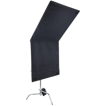 KUPO KT-3636TF 36"X36" TOP HINGE FLOOPY FULL FRAME BLACK