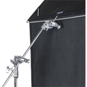 KUPO KT-4848TF 48"X48" TOP HINGE FLOOPY FULL FRAME BLACK