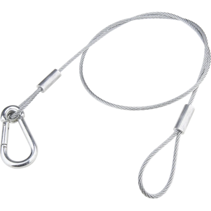 KUPO SW-01 75CM LONG SAFETY WIRE - 3.5MM DIAMETER