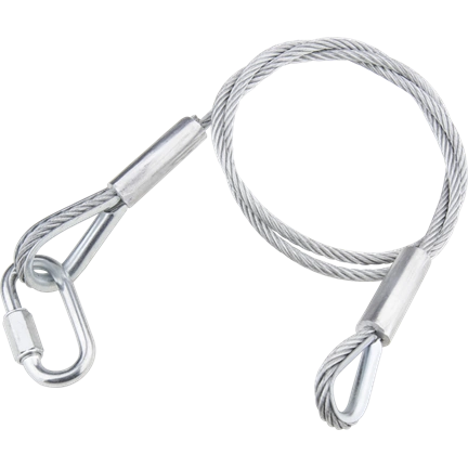 KUPO SW-03 100 CM LONG SAFETY WIRE - 5.0MM DIAMETER