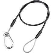 KUPO SW-04  75CM LONG SAFETY WIRE - 3.2MM DIAMETER PVC JACKET