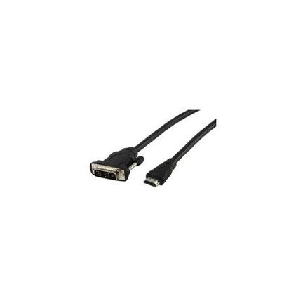 Kábel Roline Value DVI - HDMI átalakító 2m