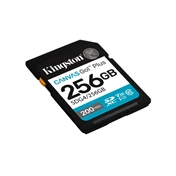 Kingston Canvas Go! Plus (Gen4) memóriakártya SDXC UHS-I U3 V30 200MB/s 256GB