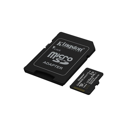 Kingston Canvas Select Plus (Gen3) memóriakártya microSDXC U3 V30 A1 150MB/s 1TB + adapter