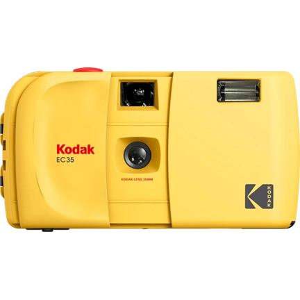Kodak EC35 filmes fényképezőgép – Butter Yellow + Kodak Ultra Max 24 kockás film