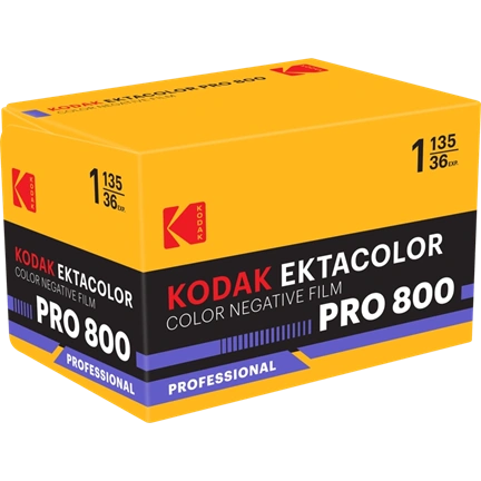Kodak Ektacolor Pro 800 135-36 exp Film