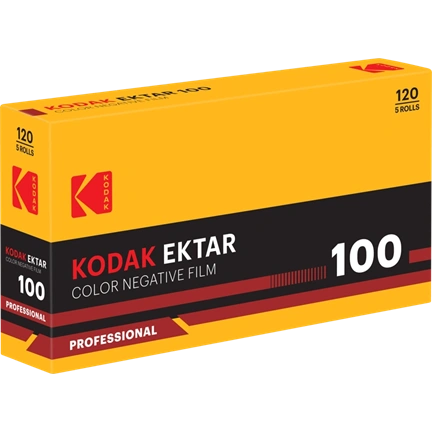 Kodak Ektar 100 120-es Színes Film (5 darabos csomag)
