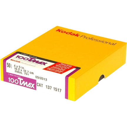 Kodak TMX 100 4x5 50lap