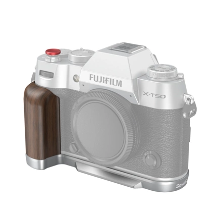 L-Shape Mount Plate with Handle for FUJIFILM X-T50 (Silver) 4735B