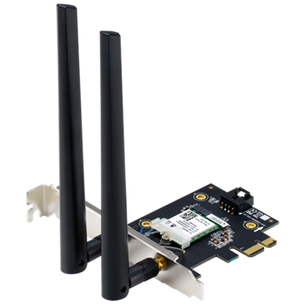 LAN/WIFI Asus PCE-BE6500 PCI-E WiFi 7 Adapter