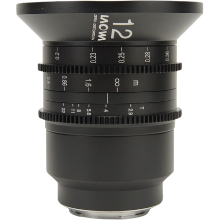 LAOWA 12MM T2.9 ZERO-D CINE LENS - SONY FE