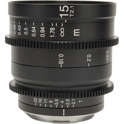 LAOWA 15MM T2.1 ZERO-D CINE LENS - CANON RF