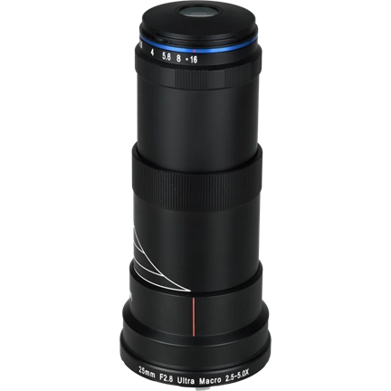 LAOWA 25MM F/2.8 2.5-5X ULTRA MACRO LENS - NIKON F