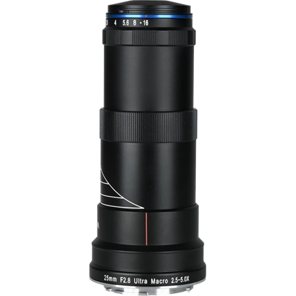 LAOWA 25MM F/2.8 2.5-5X ULTRA MACRO LENS - NIKON F