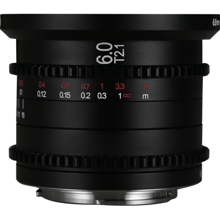 LAOWA 6MM T2.1 ZERO-D MFT CINE LENS - MFT