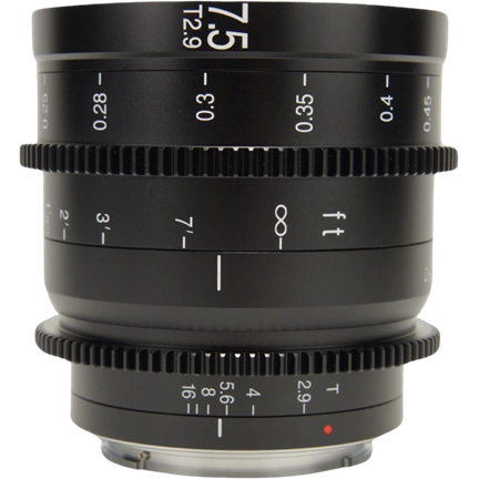 LAOWA 7.5MM T2.9 ZERO-D S35 CINE LENS - CANON RF