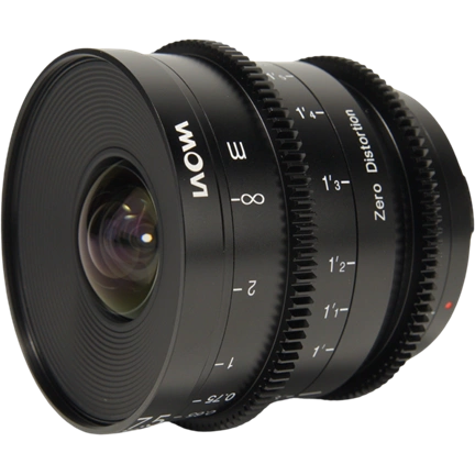 LAOWA 7.5MM T2.9 ZERO-D S35 CINE LENS - CANON RF