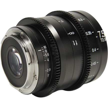 LAOWA 7.5MM T2.9 ZERO-D S35 CINE LENS - CANON RF